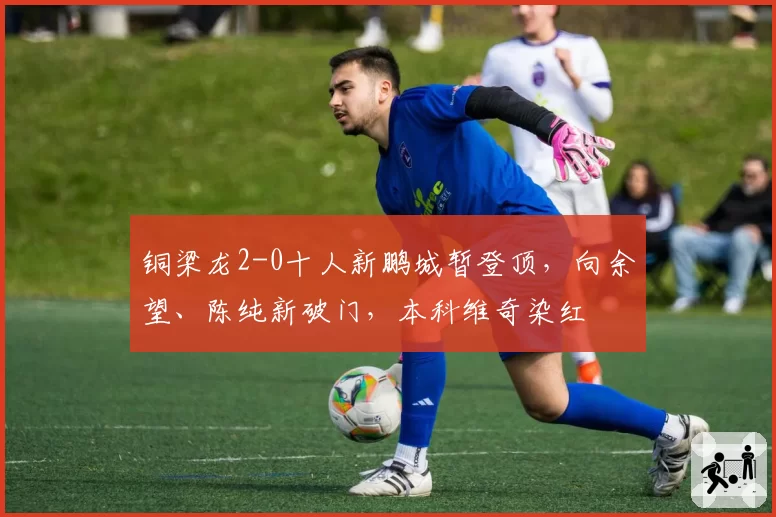 铜梁龙2-0十人新鹏城暂登顶，向余望、陈纯新破门，本科维奇染红